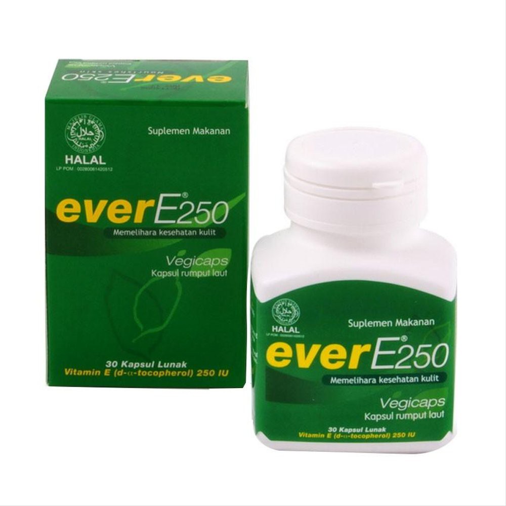 Ever E 250iu 30 Soft Capsules/ Vitamin E/ Vitamin E 250iu/Skin