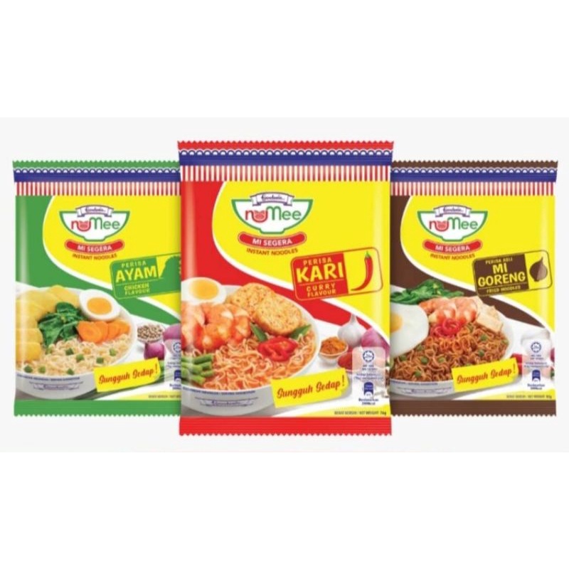 Gardenia Numee Assorted Flavour Instant Noodle (5x 75-82g) | Shopee ...
