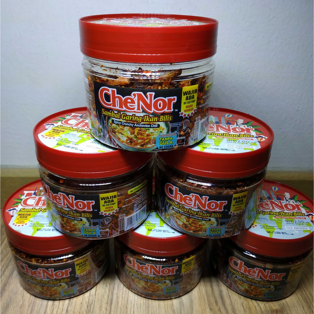 Hot Hot Promo !!! Sambal Garing Ikan Bilis 160g | COMBO ...