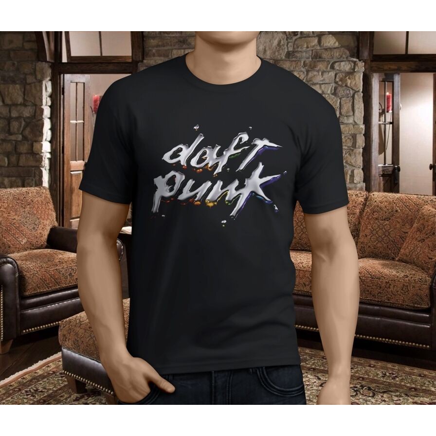 New Popular Daft Punk Discovery Album Famous Dj Men S T Shirt Shopee Malaysia