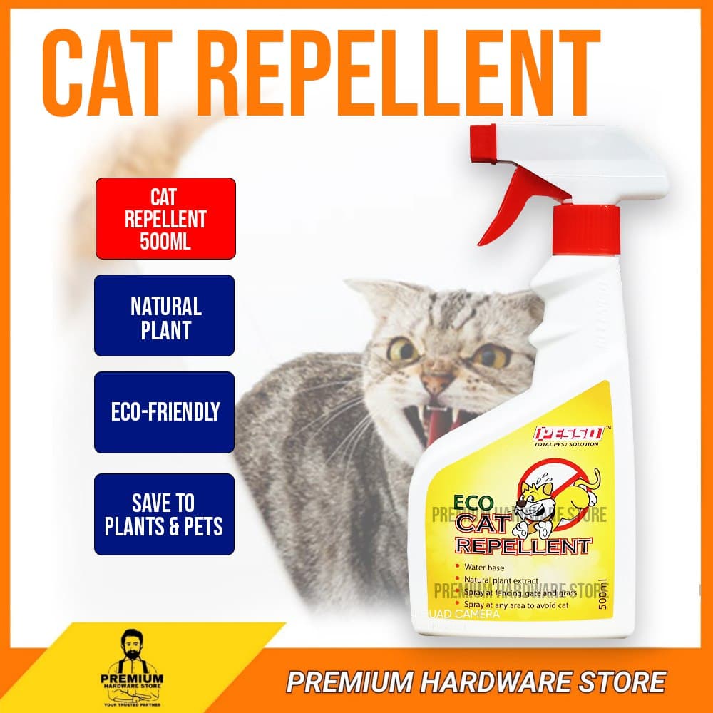PESSO Cat Repellent Anti-Kucing Penghalau Kucing Tiada Racun 500ML