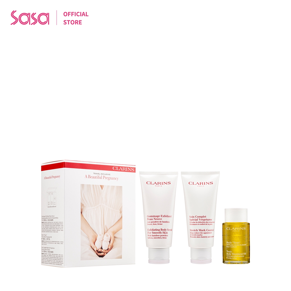 Clarins BEAUTIFUL PREGNANCY SET (3pcs) Shopee Malaysia