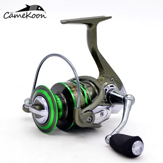 CAMEKOON Fresh Water Lure Fishing Reel Compact Body Shallow Spool Spinning Reel 