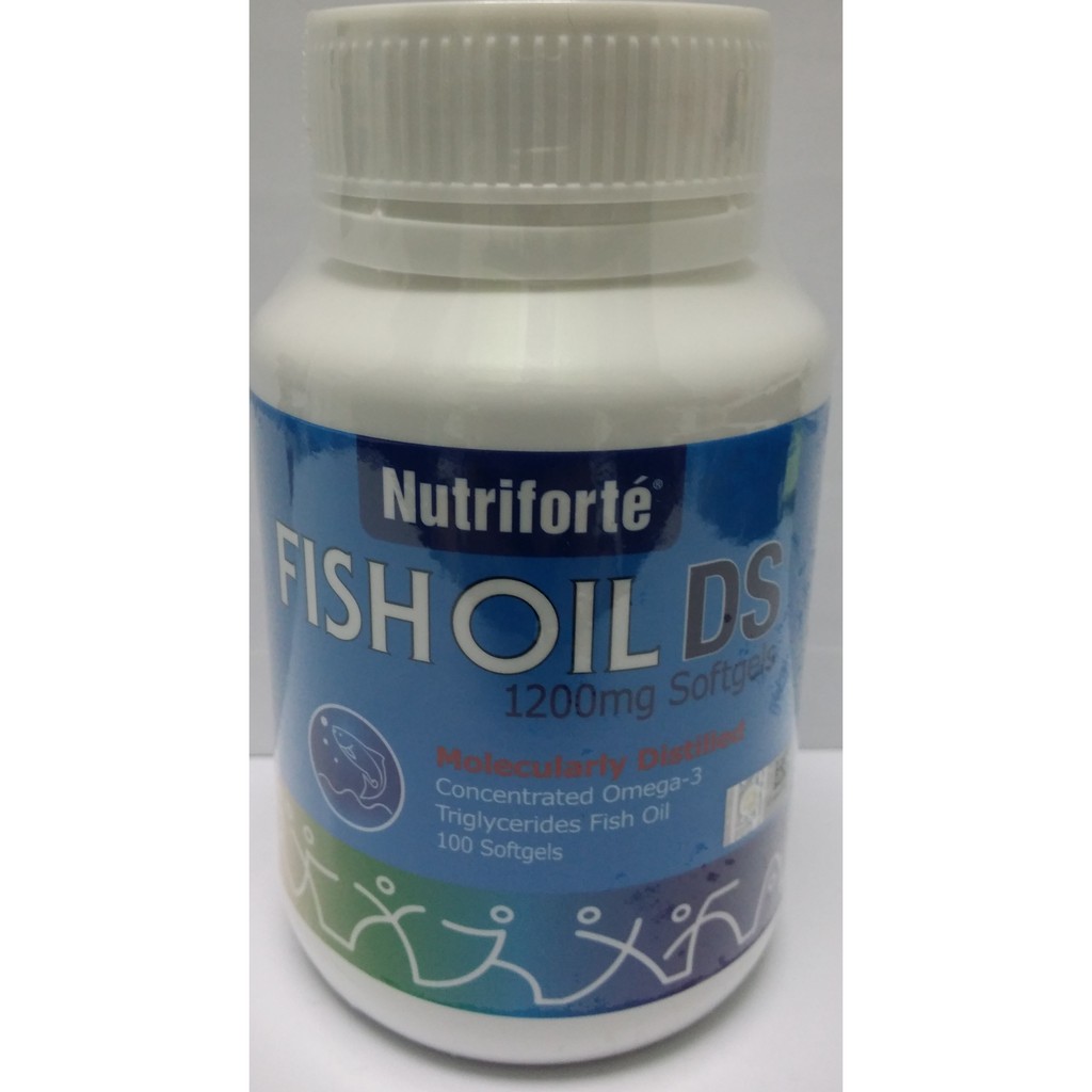 Nutriforte Fish Oil DS 1200mg 100's (Exp: 05/2022) - Shopee Malaysia