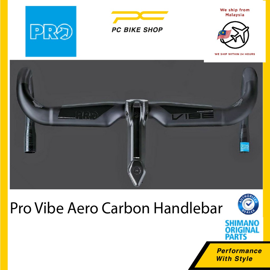 Pro Vibe Aero Carbon Handlebar Shopee Malaysia