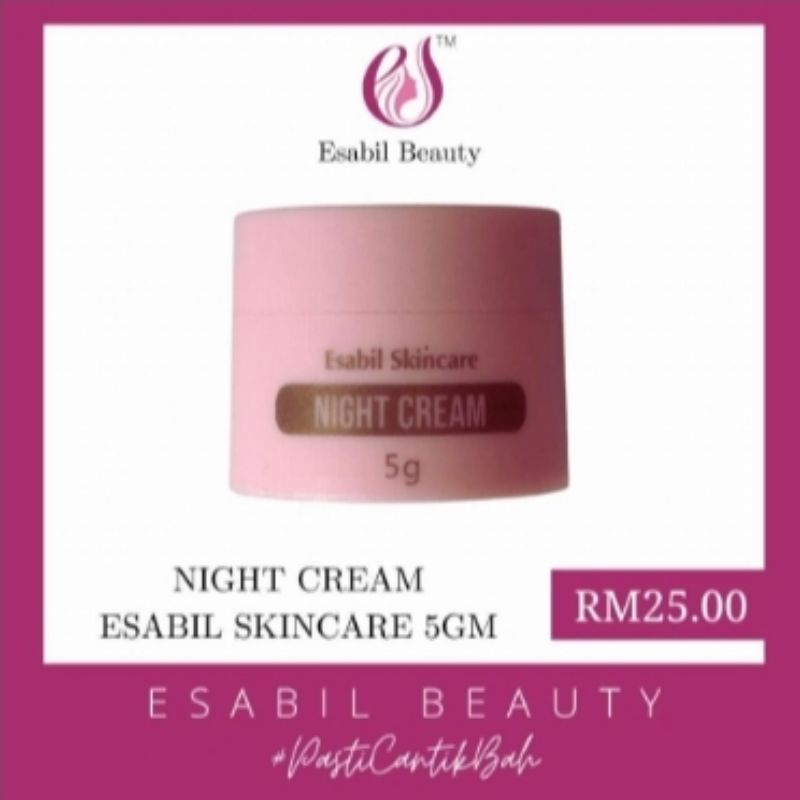 Night Cream Beauty Esabil