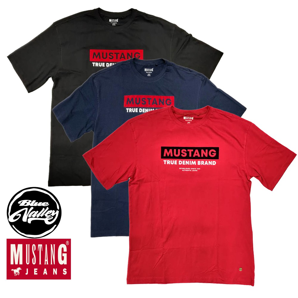 t shirt mustang true denim