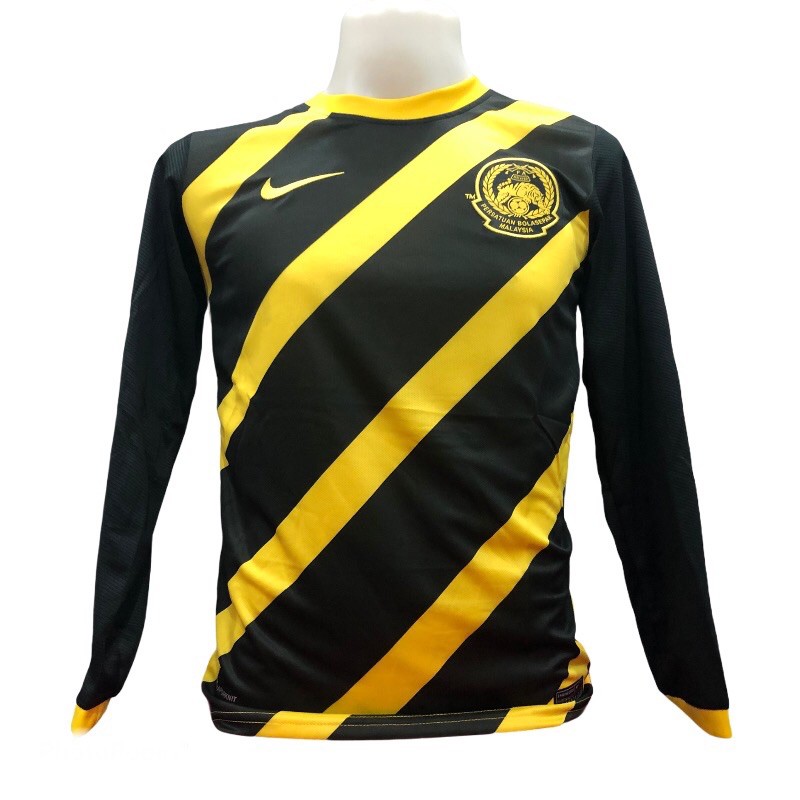 Ready Stock Baju Jersi Malaysia Lengan Panjang Lelaki Perempuan Kain Microfiber Shopee Malaysia