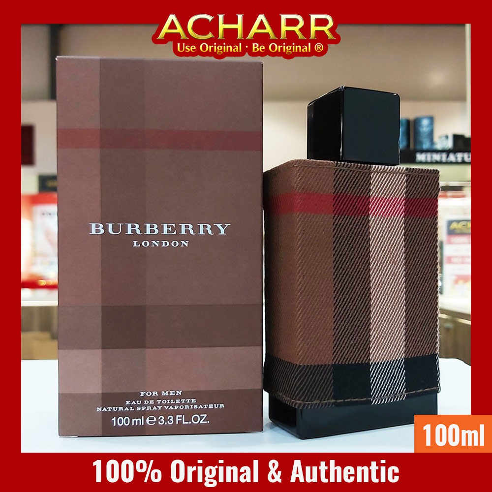100% Original] Burberry London For Men EDT Perfume (50ml~100ml) | Shopee  Malaysia