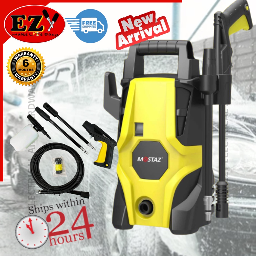 MOSTAZ WATER JET HIGH PRESSURE CLEANER WATERJET MS110ABW MESIN CUCI