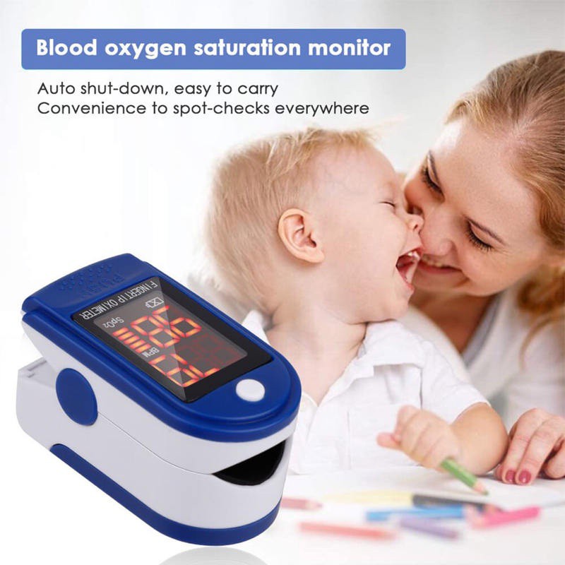 OXIMETER PORTABLE FINGER ORIGINAL FINGERTIP PULSE OXIMETER MEDICAL EQUIPMENT