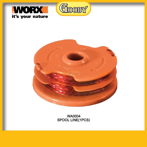 Worx WA0004 Replacement Spool Line for WG163E & WG169E Trimmer Shopee
