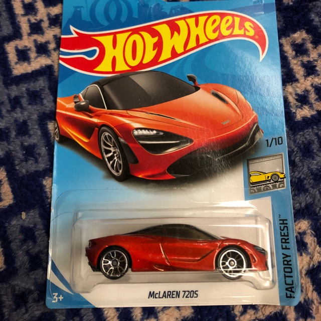 hot wheels mclaren 7205