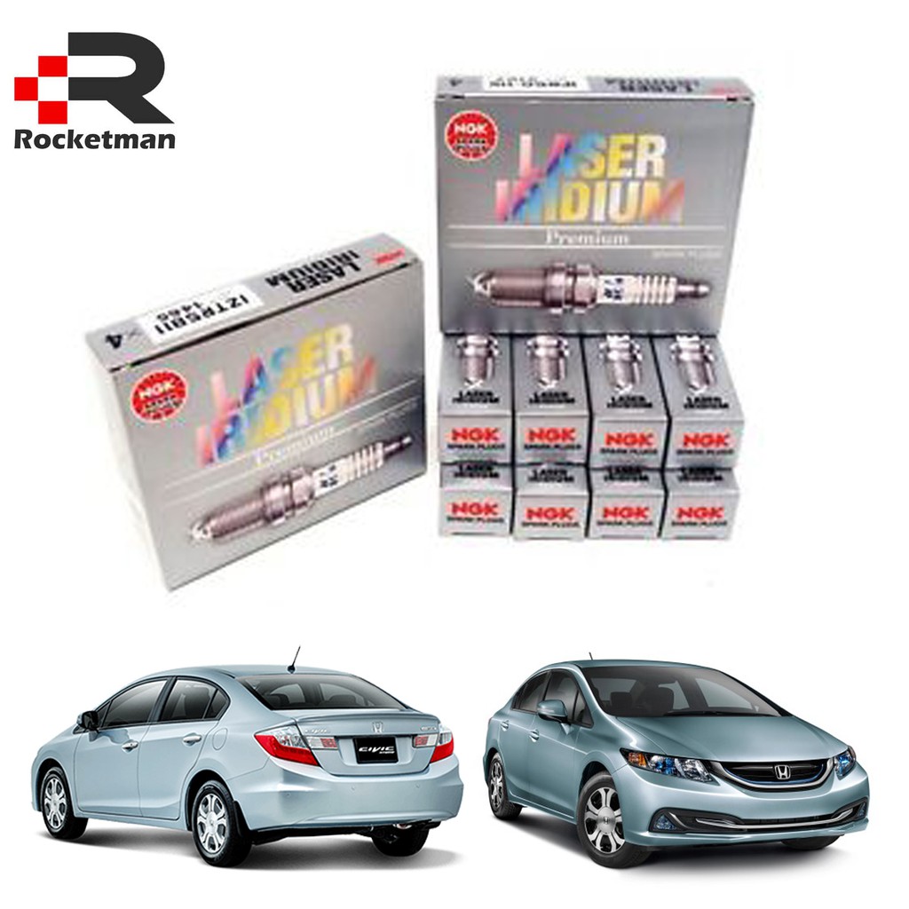 Ngk Laser Iridium Spark Plug Honda Civic Hybrid Tro Fb 8pcs Dilfr6j11 Shopee Malaysia