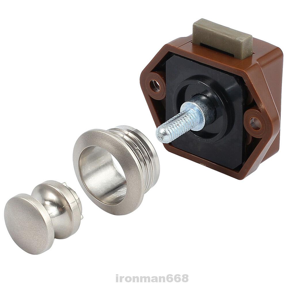 Drawer Rv Furniture Motorhome Handle Desk Push Button Lock