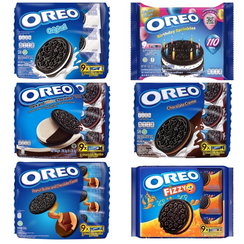 Oreo Birthday Sprinkles/ Fizzy Orange/ Red Velvet/ Original/ Chocolate
