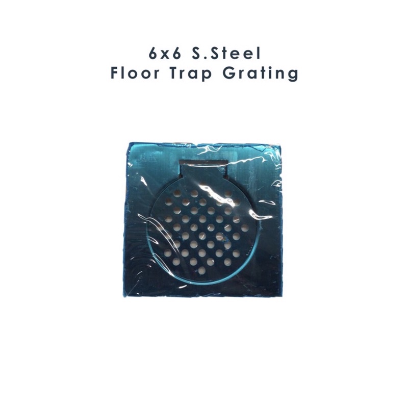 Stainless Steel Toilet Floor Trap Grating 6”x6” / Drainer Grating Bilik