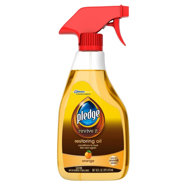 Pledge Furniture Restoring Cleaner Polish Oil With Natural