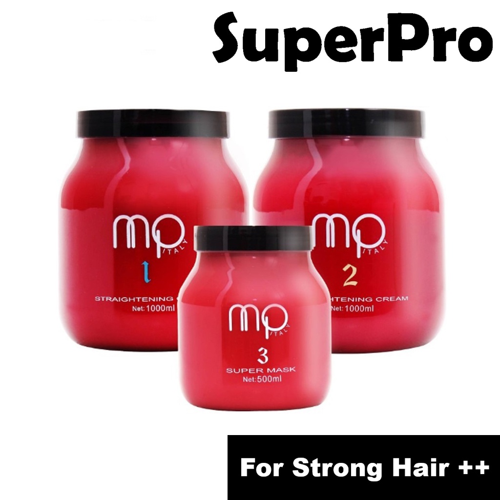 [ READY STOCK ] MP MERRY PARTY Rebonding Straightening Cream 1 + 2 + 3