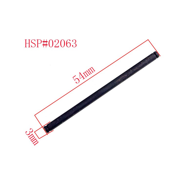 RC 02063 Metal Rear Lower Arm Round Pin A 3*54mm 2P Fit HSP 1:10 Car Buggy Truck