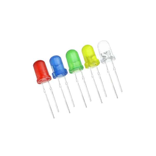 LED Diode Arduino Component 5mm 3.3-3.6V Color Red,Blue,Green,Yellow ...