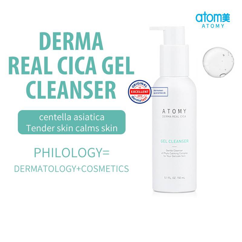 [Atomy] Derma Real Cica Gel Cleanser 150ml Shopee Malaysia