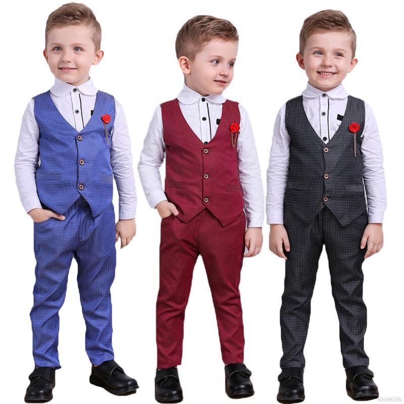 baby boy waistcoat suit