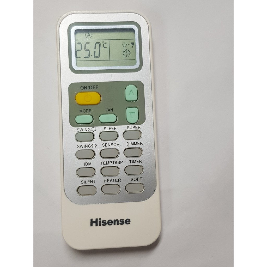 Hisense Air Conditioner Remote Control Manual