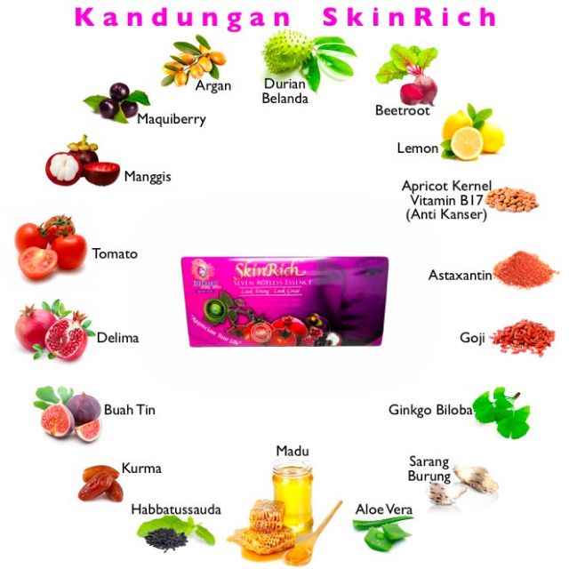 Skinrich 7 Ageless Essence - Rawatan Kulit Jerawat dan 