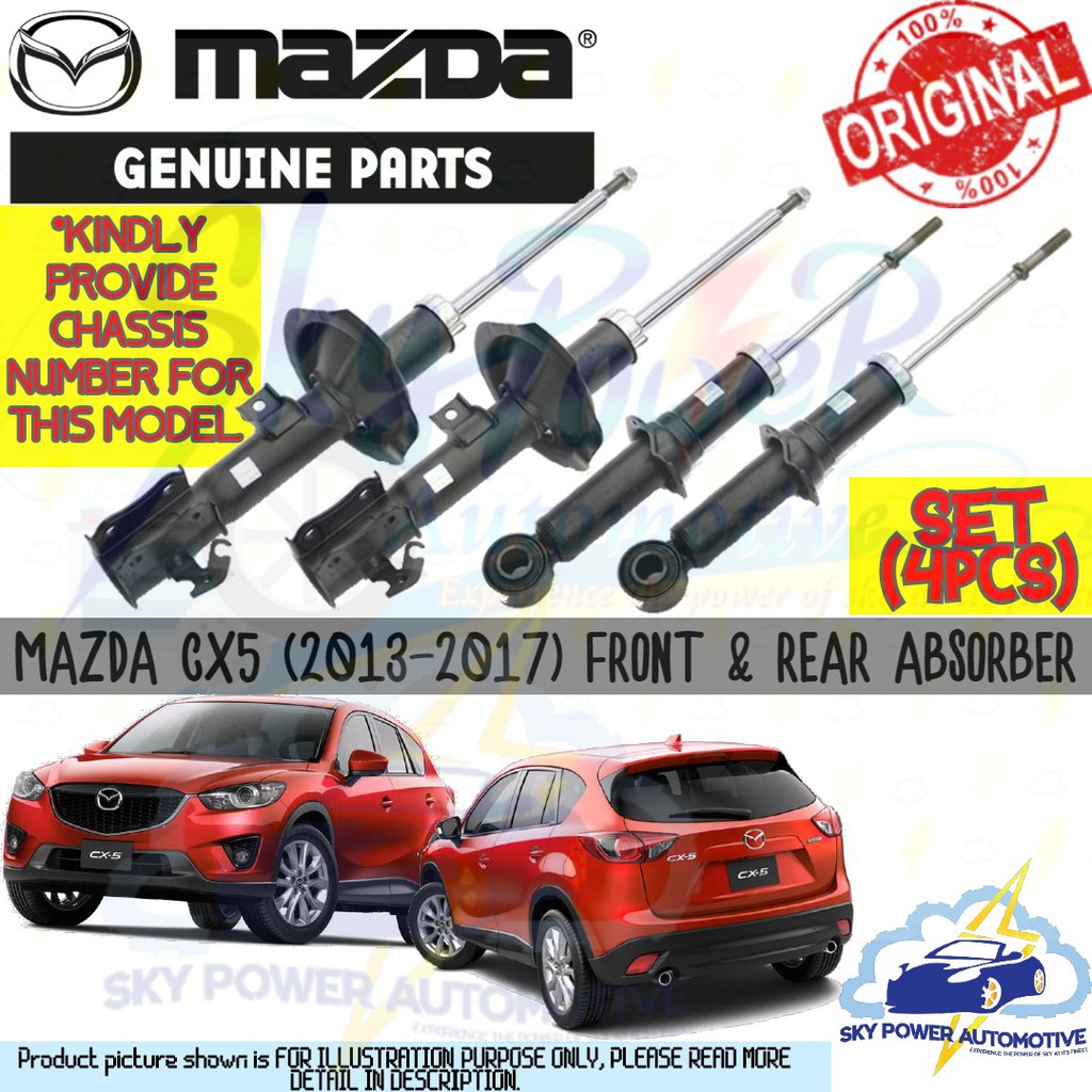 Mazda Cx 5 Cx5 2013 2015 100 Original Genuine Shock Absorber Front 2pcs Rear 2pcs Set 4pcs