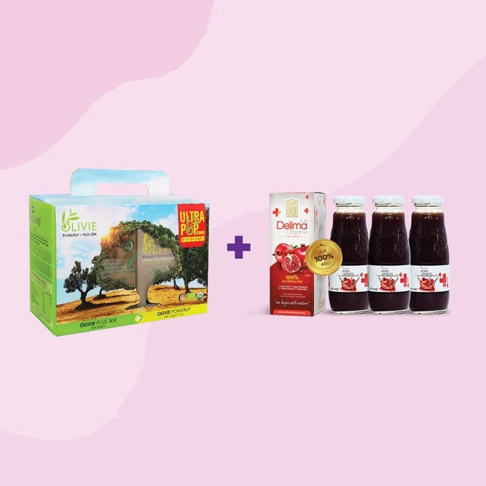 UltraPop + Jus Delima 200ml 3 Botol