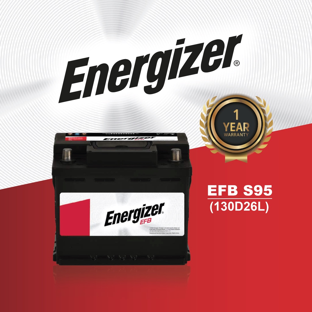 Energizer EFB/Start Stop Battery S95 130D26L Shopee Malaysia