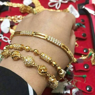  Gelang  EMAS 24K PLATED FROM ZHULIAN  BT8673 Shopee 