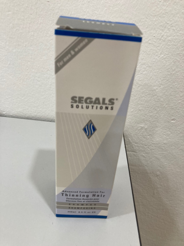 Segals Solutions Thinning Hair Hair Loss Hair Growth Shampoo 250ml | Shopee  Malaysia