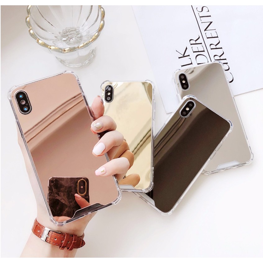 🔴BEST BUY🔴iPhone 11 X XS Max XR 6s 6 7 8 Plus Case Mirror Color (Ready