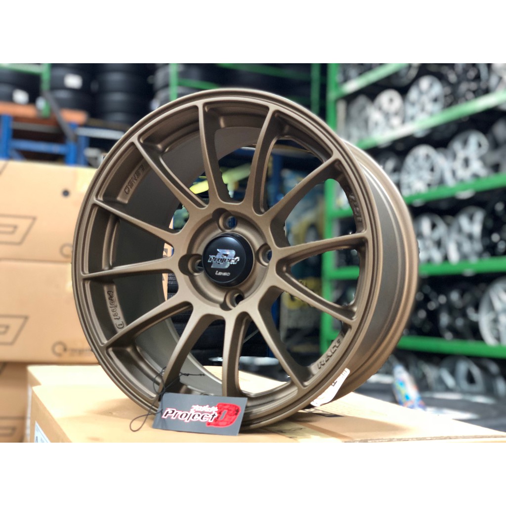 15" LENSO PROJECT D RACE 1 PD1 ORI RIM SAGA MYVI BEZZA 