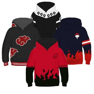 Harajuku Anime Hoodies Boys Kids Naruto Itachi Uchiha Uzumaki 3d Printing Pullover Sweatshirt Hip Hop Japanese Streetwear Shopee Malaysia - roblox itachi