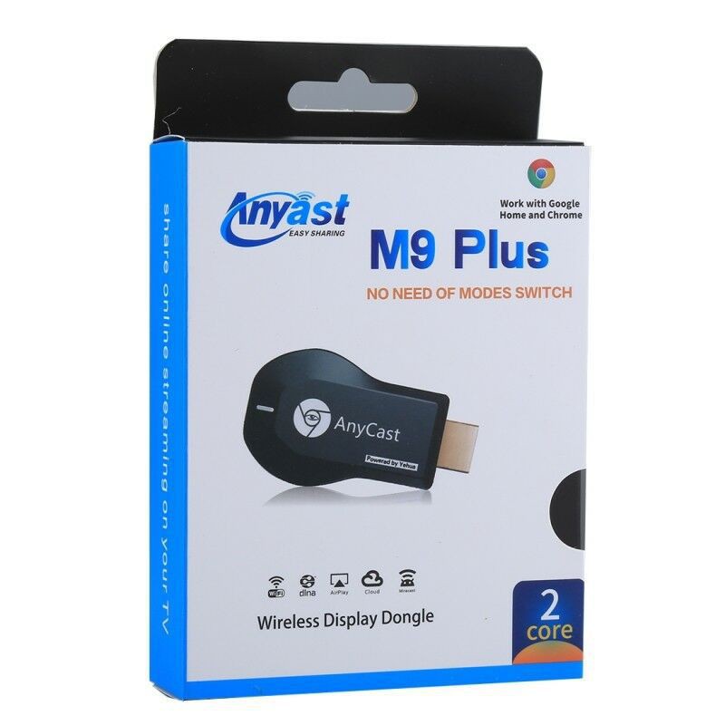 Anycast M9 Plus WiFi / Wireless Display Dongle 1080P HD HDMI TV Screen ...