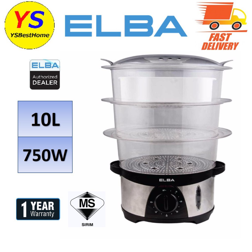 ELBA FOOD STEAMER EFSG1035(SS) Shopee Malaysia