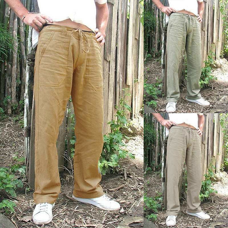 mens cotton pants for summer