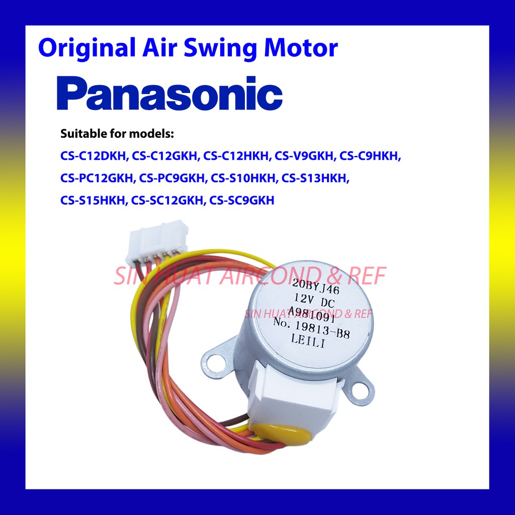 (ORIGINAL PART) PANASONIC AIR SWING MOTOR SWING AIRCOND AIR CONDITIONER