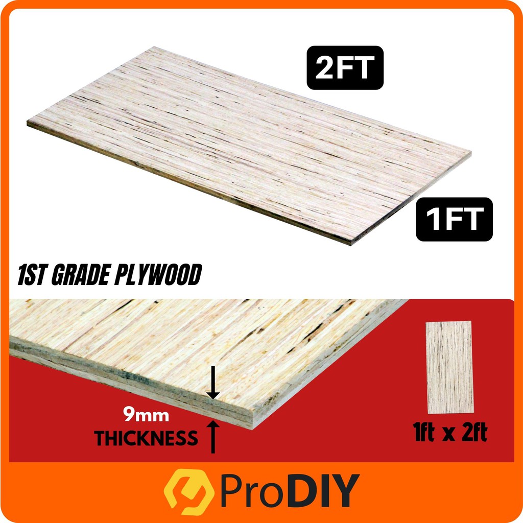 12mm Plywood 1st Grade Wood Board Sheet Ply Wood Timber Panel Papan Kayu