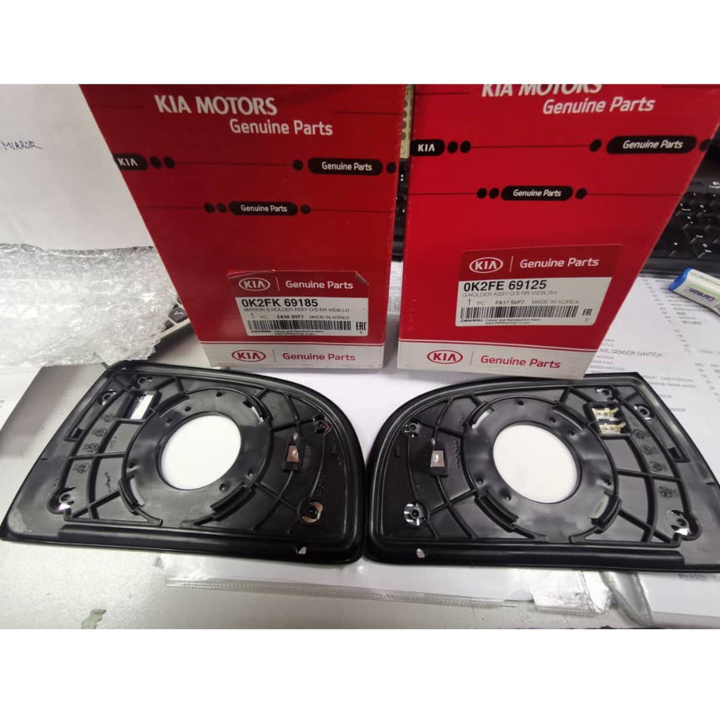 SIDE MIRROR GLASS / OUTSIDE MIRROR LENS (GENUINE PARTS) NAZA CITRA