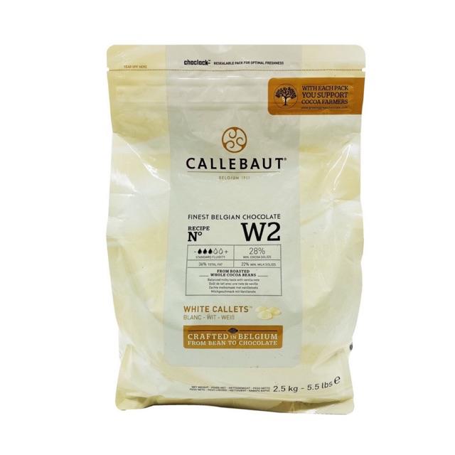 Callebaut Finest Belgian White Cholocate W2