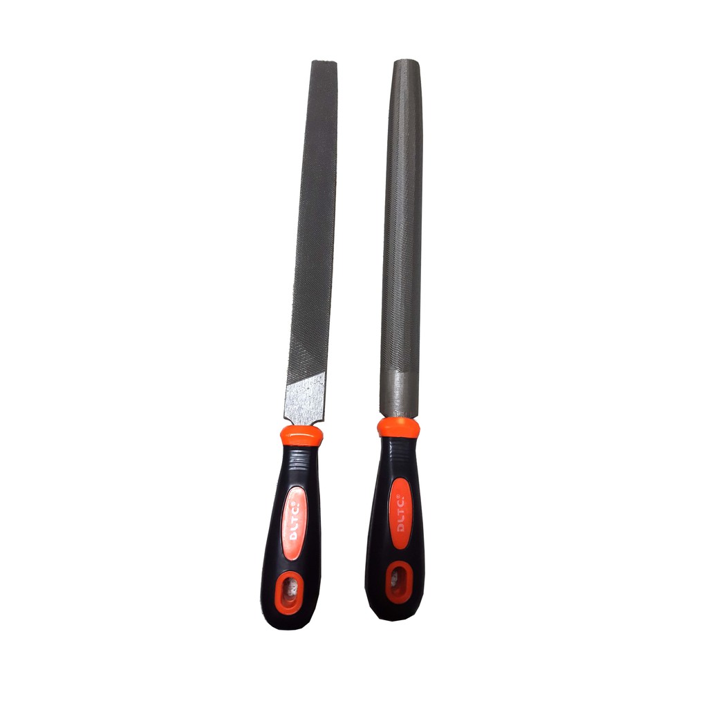 Kikir Besi DLTC Steel Files Half Round Flat Files 10