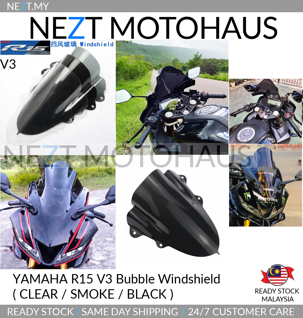 r15 v3 transparent visor