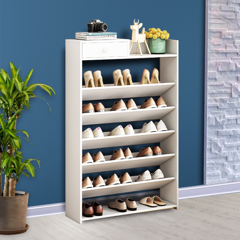 Finsso: Calix Wooden Shoe Rack / Shoe Cabinet /Rak Kasut