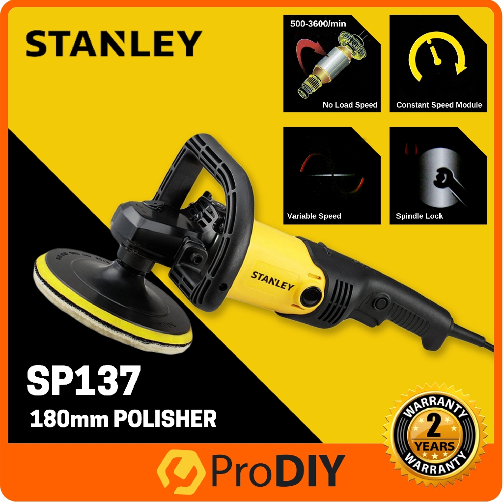 Полировальная машина stanley sp137