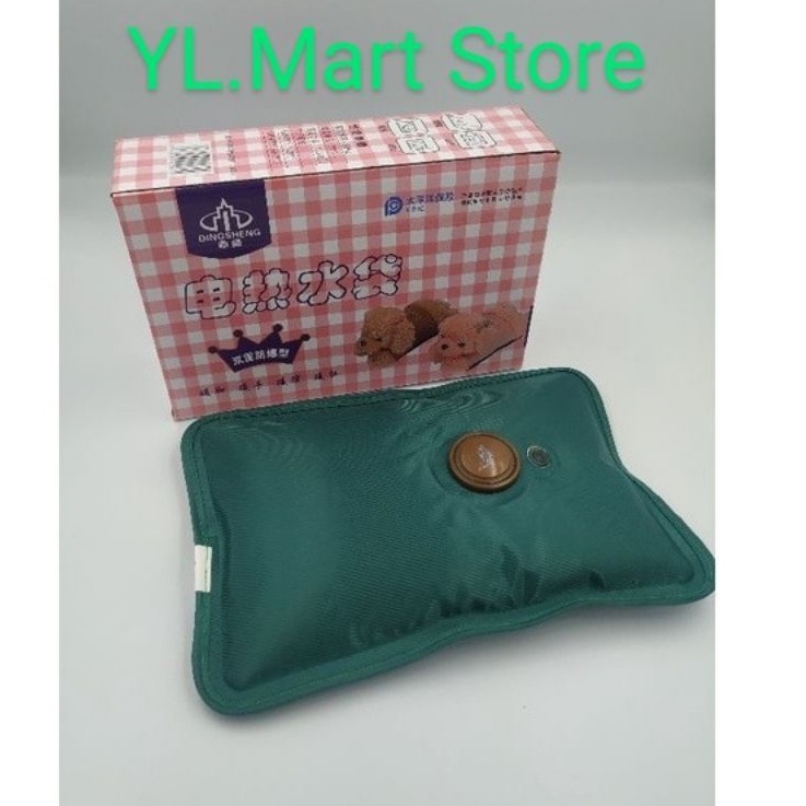 Rechargeable Hot Water Bag Warm Bag Relief Muscle Stomach Pain Bantal Panas Tungku 充电热水袋 暖暖包