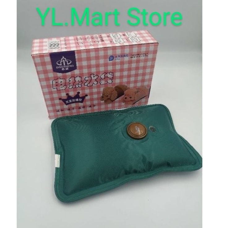 Rechargeable Hot Water Bag Warm Bag Portable Relief Muscle Stomach Neck Shoulder Waist Pain Bantal Tungku 充电热水袋 暖暖包